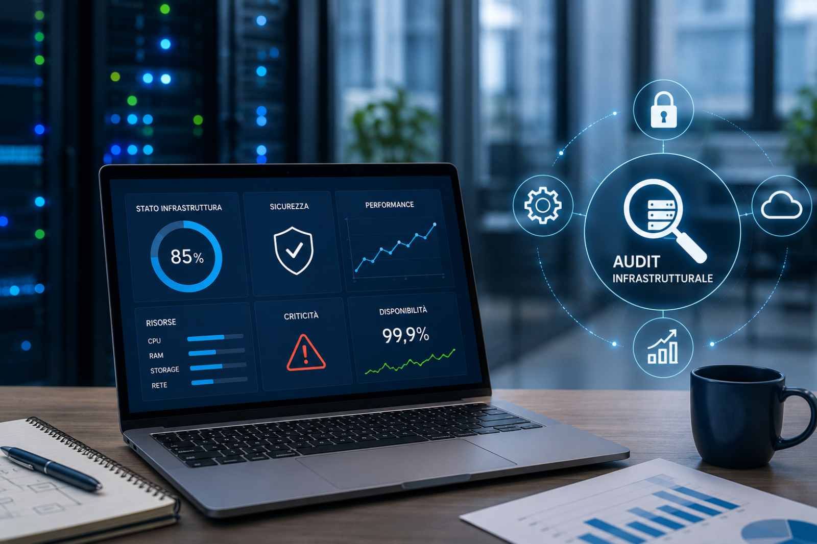 Audit infrastrutturale: cosa aspettarsi e perché è fondamentale per la tua azienda