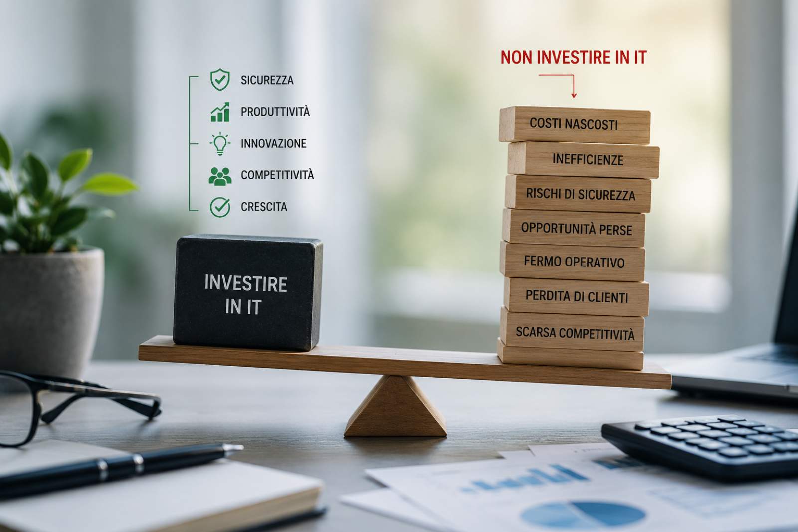 Quanto costa non investire in information technology?